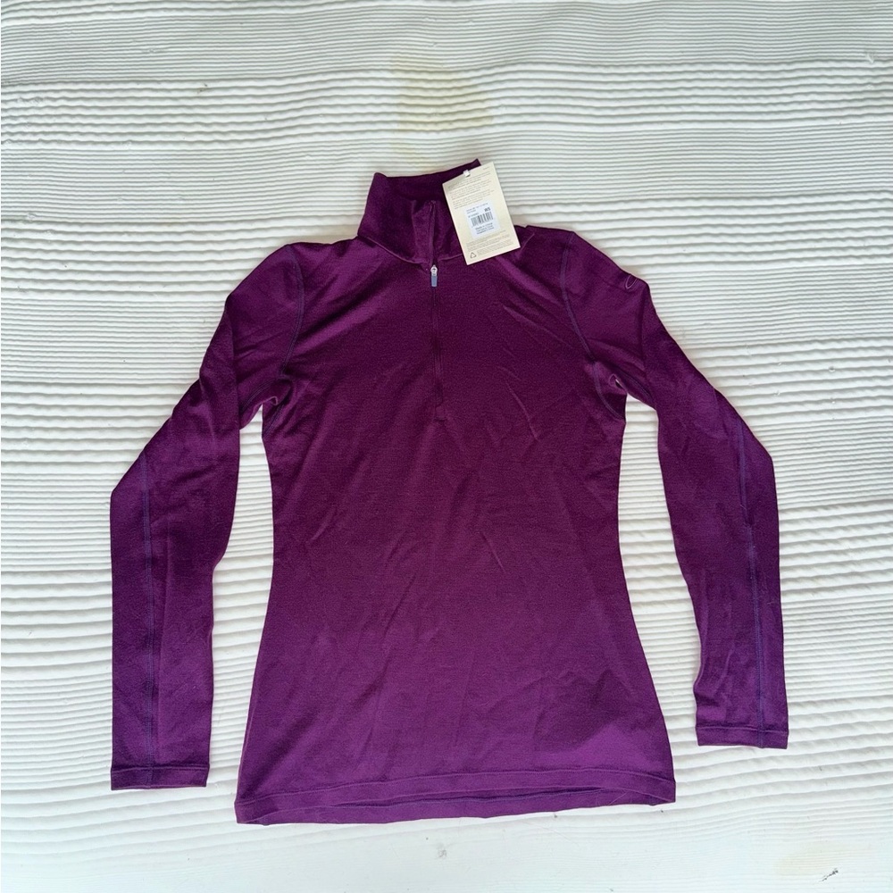NWT Women's Merino 260 Tech Long Sleeve Half Zip Thermal Top